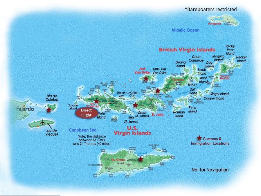 Virgin Island Chart