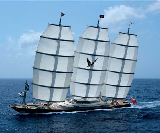 Sailing yacht 289' Maltese Falcon