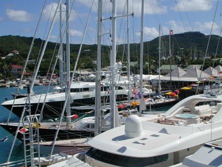 Antigua Charter Yacht Show boats
