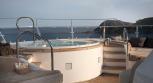 Top deck jacuzzi onboard MARY JEAN