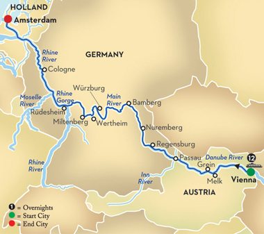 River Cruising through Europe