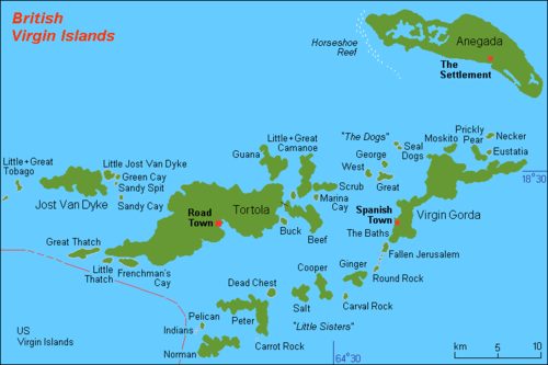 British Virgin Islands Cruising Itinerary