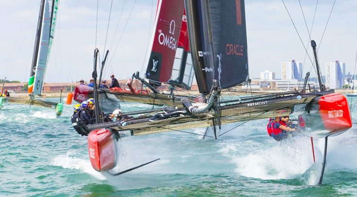 America's Cup competitor in 2016 Bermuda race