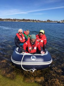 DinghyArrival_sailing Swedens Archipelago