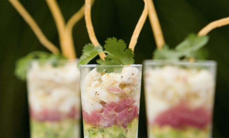 Tuna tartare parfaist about the sailing yacht EROS