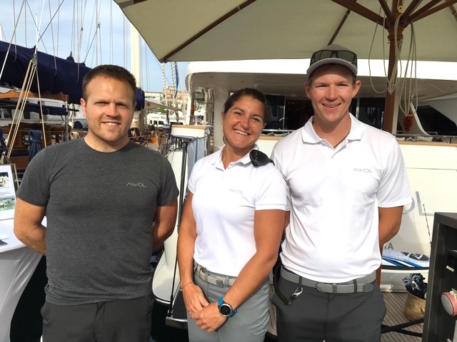 Crew of the motor yacht AWOL who took home at hat trick of awards at the MYBA Superyacht Chef Competition