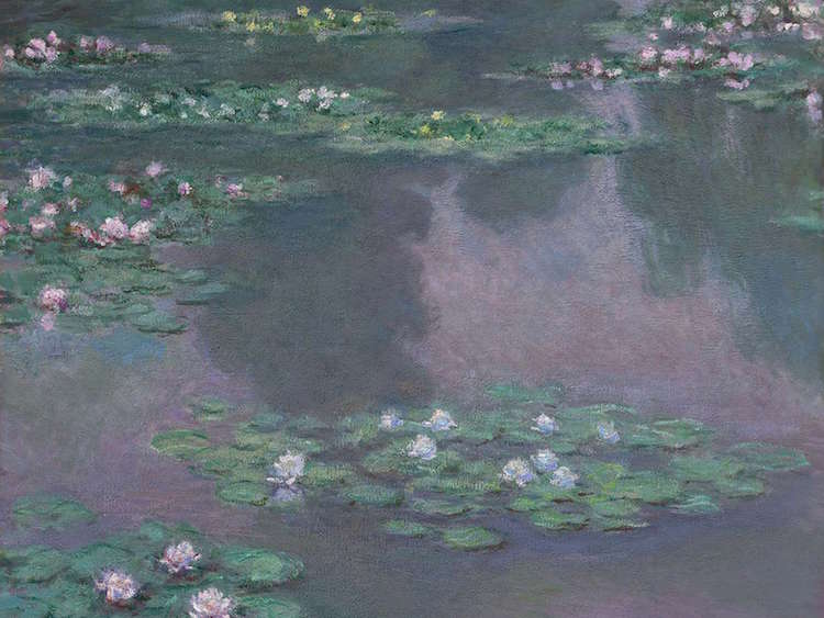 One of Monet's Water Lilies at the Boston Museum of Fine Arts - Summer yachting in New England