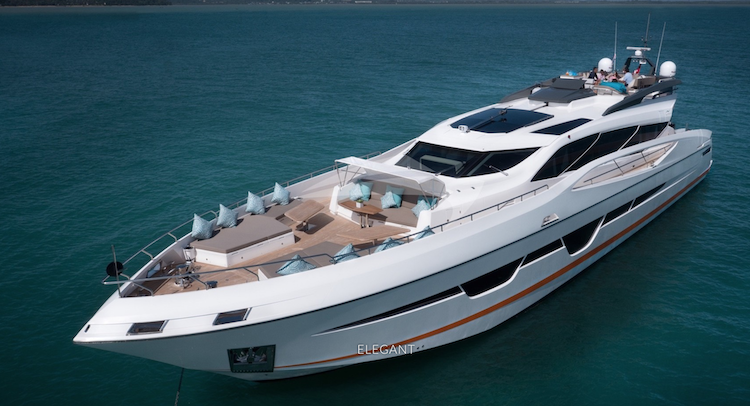 108ft Numarine motor yacht DOLCE VITA cruising in Thailand YACHTING FAM TRIP IN THAILAND