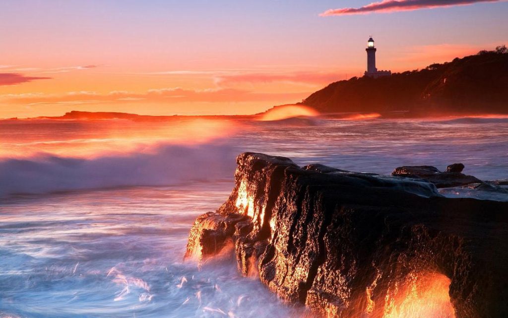 Montauk Lighthouse in the Hamptons, New York