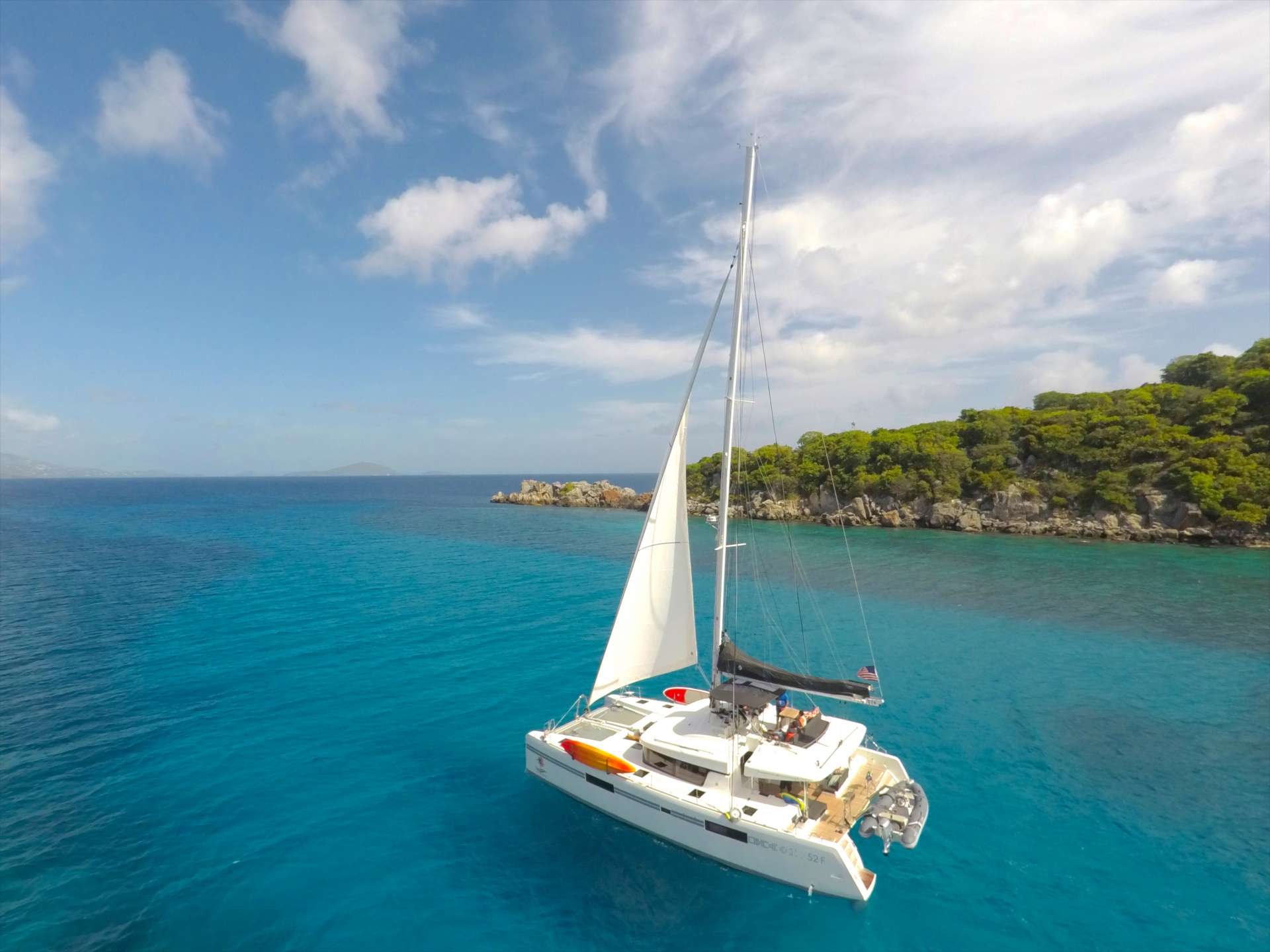 Southern Comfort (formerly Stop Work Order): 52ft Lagoon catamaran yacht charters in The Caribbean
