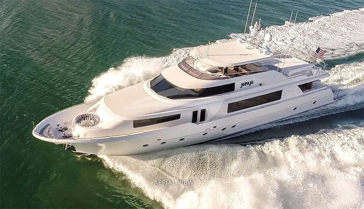 112ft Westport motor yacht JOPAJU is available in North America and the Bahamas