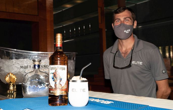 Best Capt Morgan Rum Cocktail in Show by M-Y ELITE at the US Virgin Islands Charter Yacht Show 2020