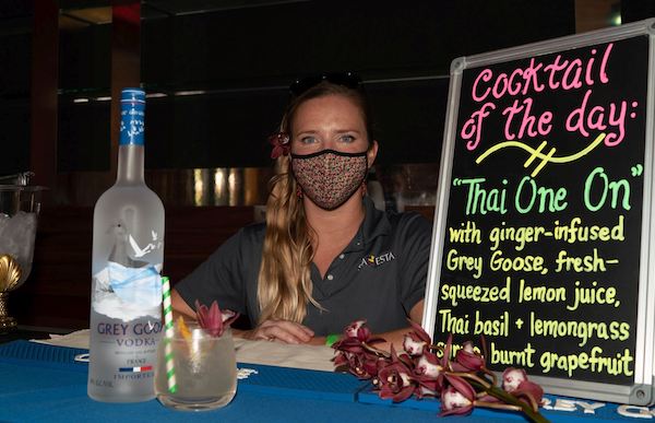 Best Grey Goose Cocktail in Show by S-Y SEA ESTA at the USVI Charter Yacht Show 2020