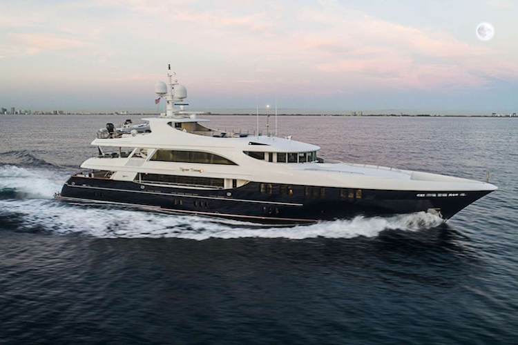 157ft Feadship motor yacht NEVER ENOUGH operates in the Bahamas, the Caribbean and North America