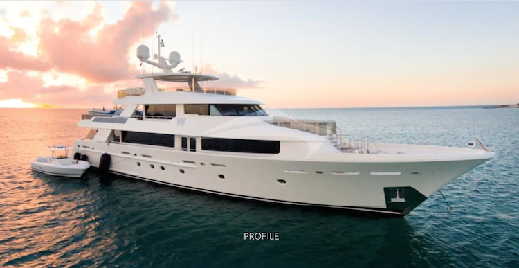 189ft Feadship motor yacht W is loaded with luxury and toys and operates on the East Coast United States and the Caribbean