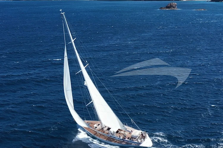 65ft Nautor's Swan sailing yacht AURORA operates in the Caribbean and New England