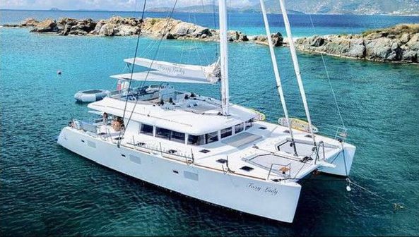 62ft Lagoon catamaran FOXY LADY in the British Virgin Islands