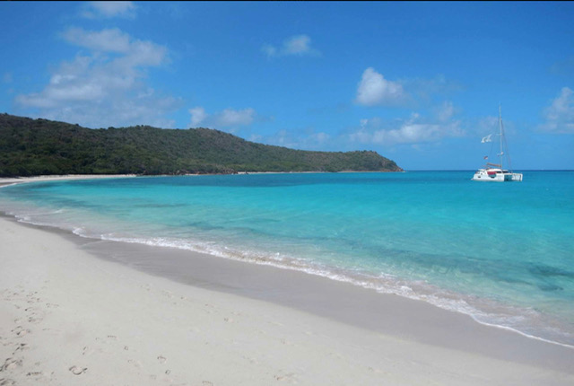 44ft Fountaine Pajot catamaran ALLENDE in the British Virgin Islands