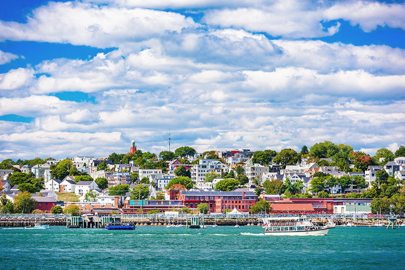 Portland, Maine from the water