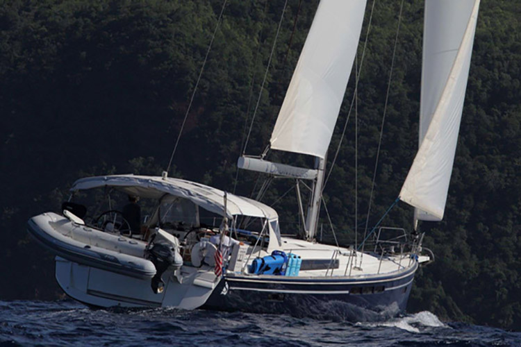 52ft Sun Odyssey sailing yacht DAUNTLESS operates in New England - Sag Harbor, NY