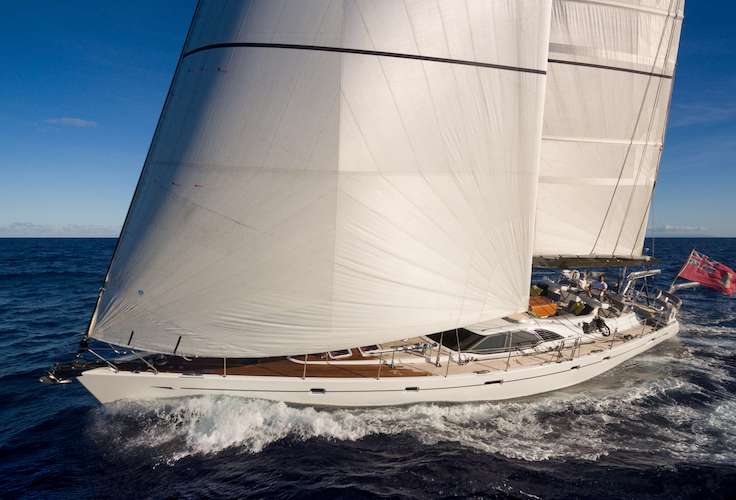 72ft Oyster Yacht sailing yacht AEGIS operates in the Caribbean and East Coast of the United States