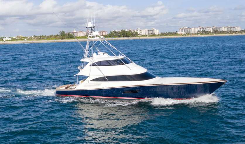92ft Viking motor yacht SPECULATOR 92 - previously named ALEXIS - operates in the Caribbean and the East Coast of the United States