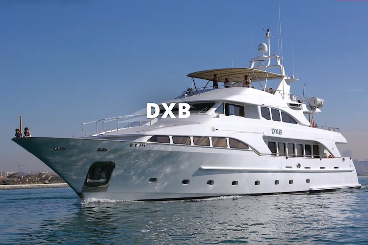115ft Benetti motor yacht DXB operates in the Arabian Gulf and the Western Mediterranean