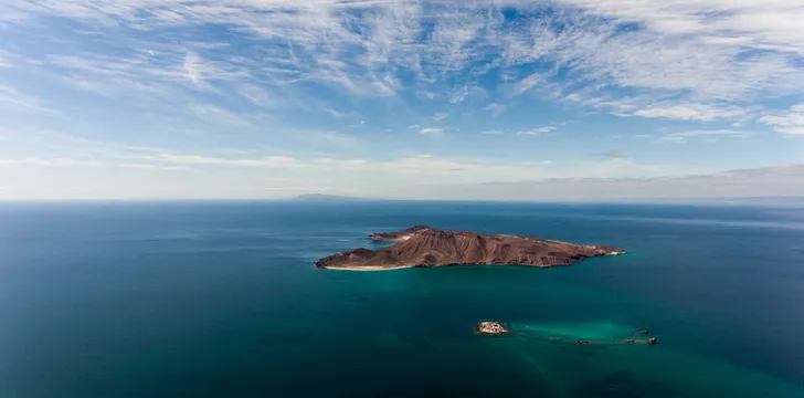 San Francisquito Island in Mexico's Sea of Cortez