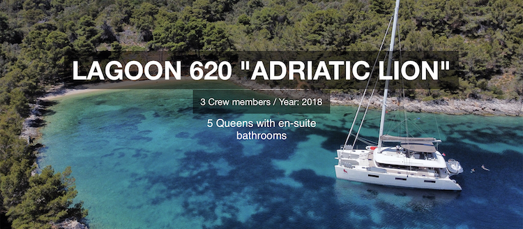 Adriatic Lion Lagoon 620 S-Y Catamaran