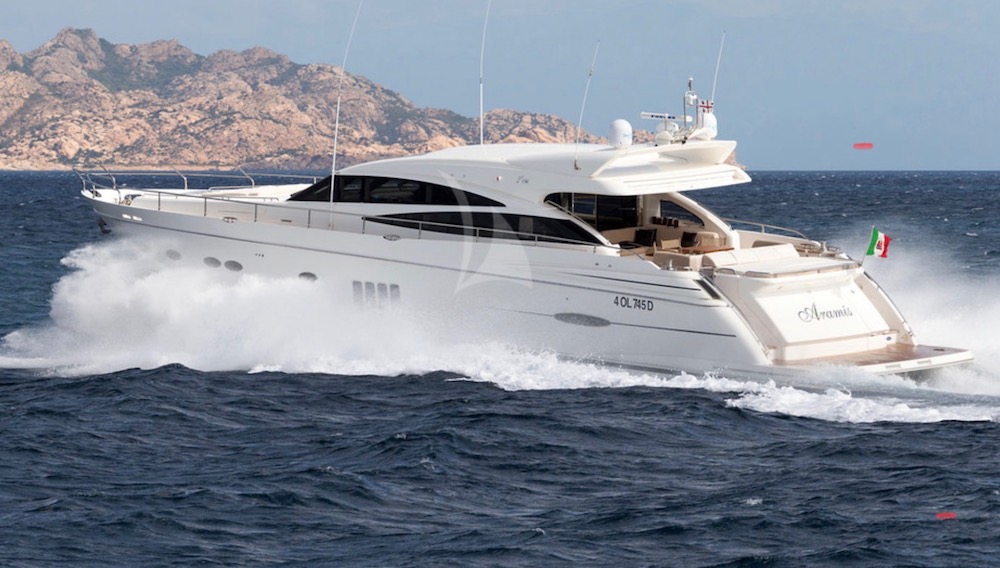 Aramis 78ft Motor Yacht at Sea