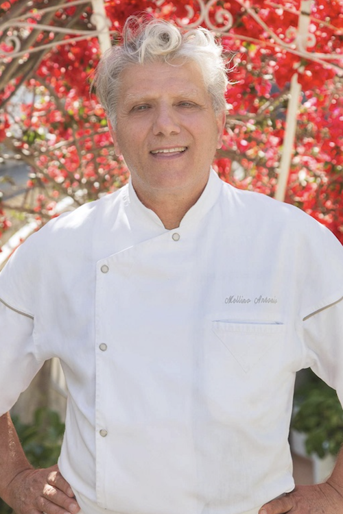 Judge Chef Antonio Mellino of Quattro Passi, a 2-Michelin star restaurant in Nerano, Italy is one of the judges at the MEDYS Chefs' Competition 2023 & 2024 in Napflion, Greece top yacht chef