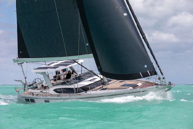 57ft Hylas sailing yacht VANISHING POINT operates in the Caribbean and the East Coast of the United States
