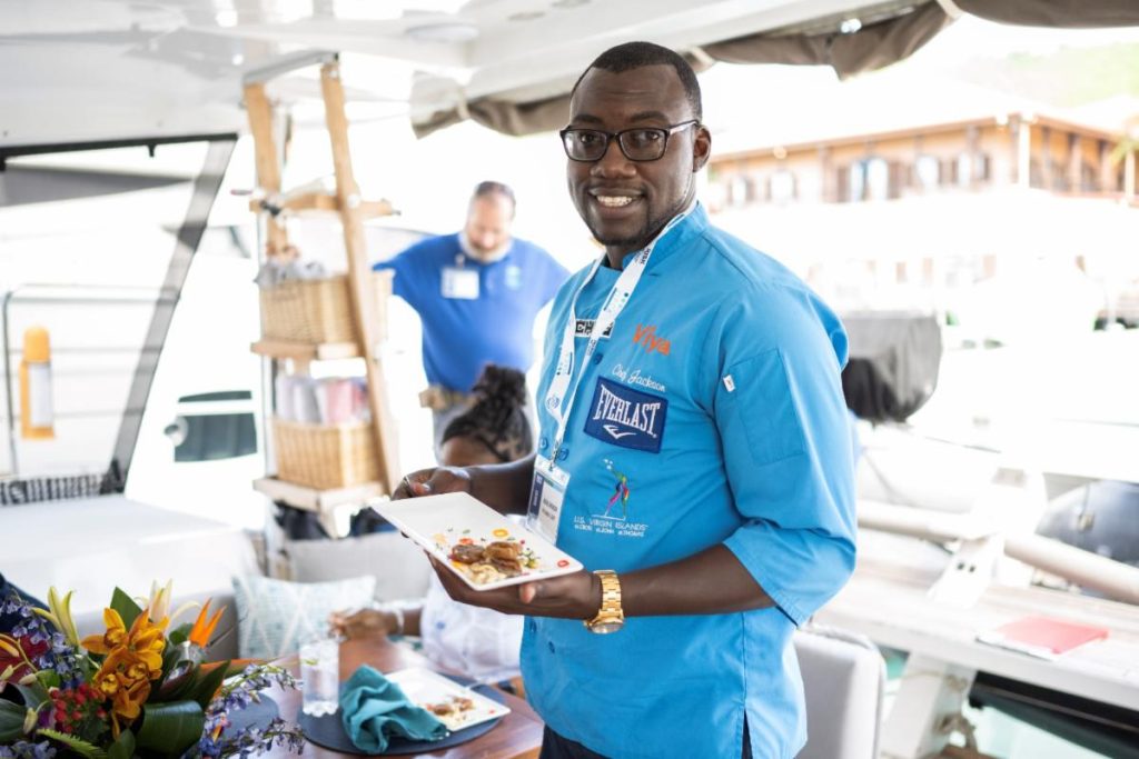 Chef Julius Jackson Returns to Judge - Credit Mango Media - Culinary Competition USVI Charter Show 2024