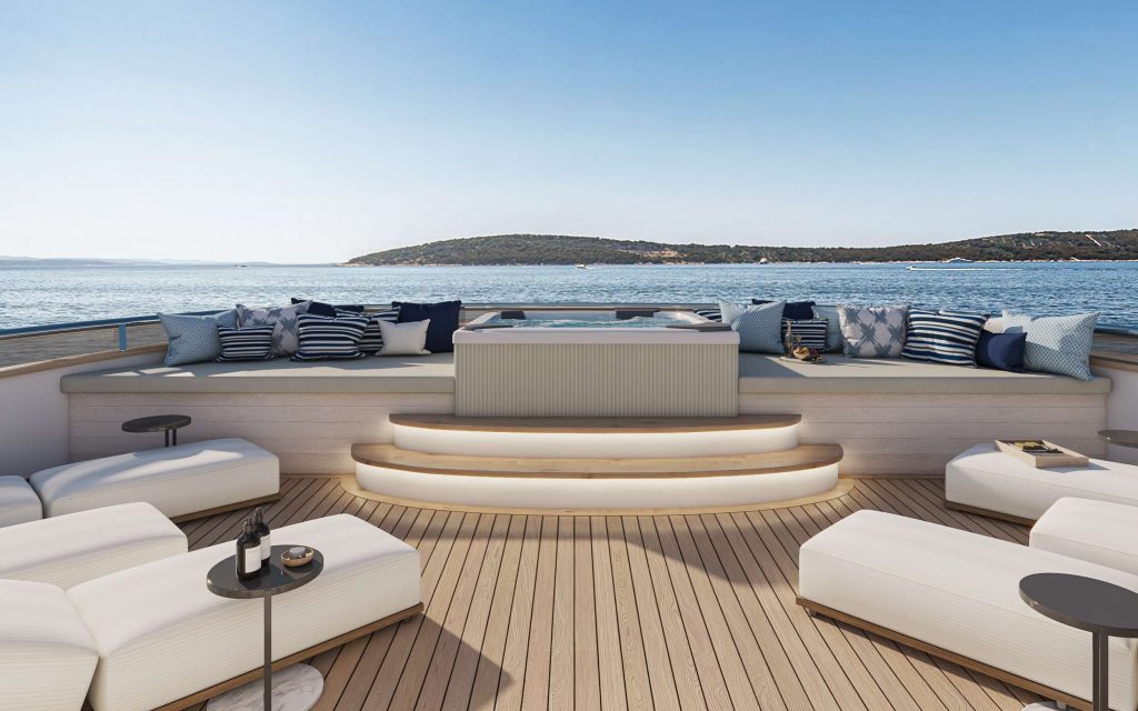 157' BELLA is a luxury motor sail yacht sleeps up to 20 guests.