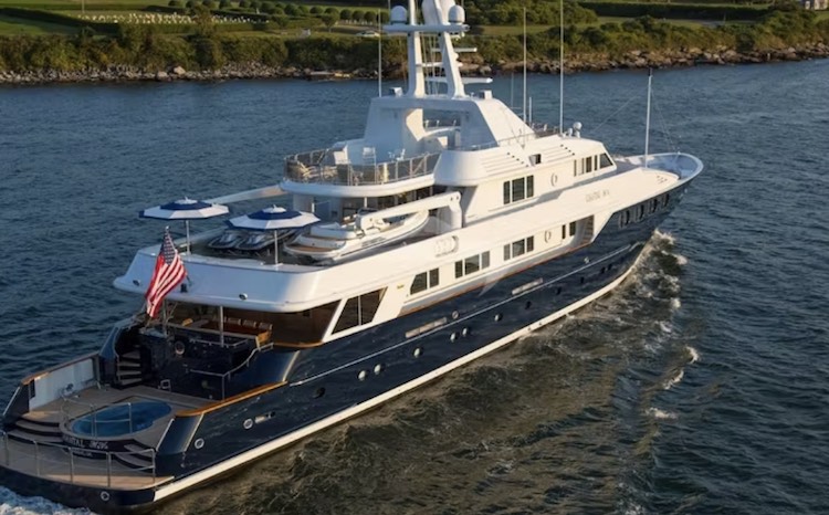 179ft Feadship motor yacht CHANTAL MA VIE operates in the Caribbean and the East Coast of the US