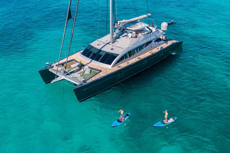 MYBA Charter Show Superyacht Chefs' Competition 2025 1st Place in Yachts 108ft and Under: 98ft Blue Coast Yachts catamaran CARTOUCHE