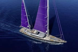 164ft motor-sailer BARACUDA VALLETTA operates in the East and West Mediterranean