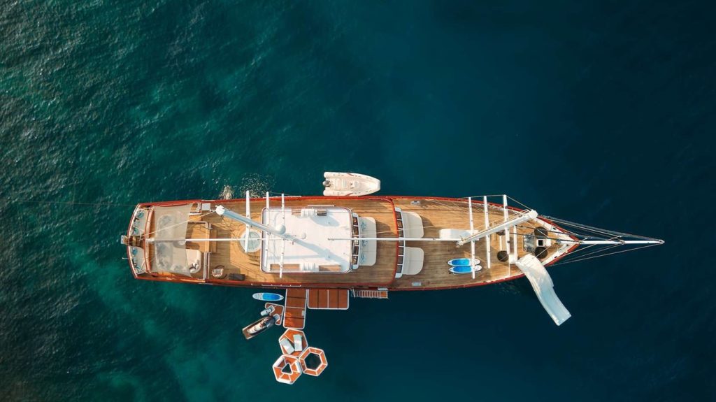 157' CORSARIO Motor Sail Yacht based in Croatia